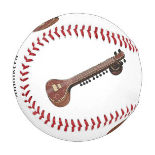 Pelota De Béisbol Sitar personalizado ilustracion