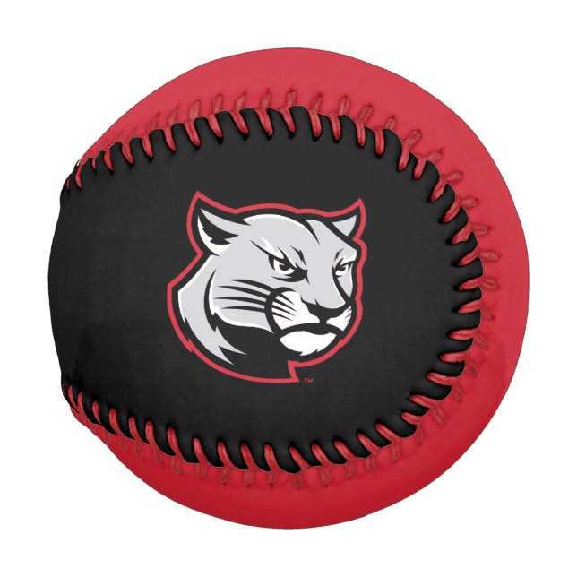 Pelota De Béisbol SIUE Cougars (Anverso derecho)