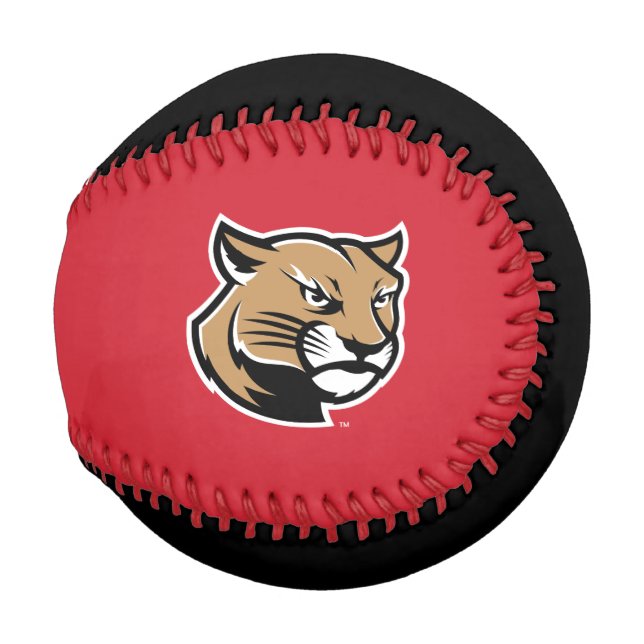 Pelota De Béisbol SIUE Cougars (Anverso derecho)
