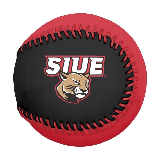 Pelota De Béisbol SIUE Cougars (Anverso derecho)