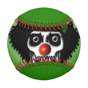 Pelota De Béisbol Skeleton Irlandés Clown Green