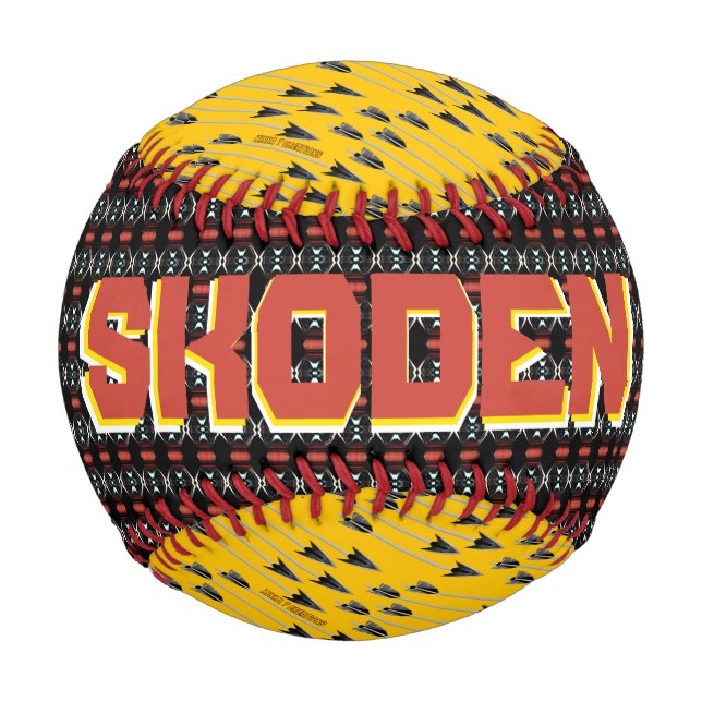 Pelota De Béisbol Skoden (Reverso)