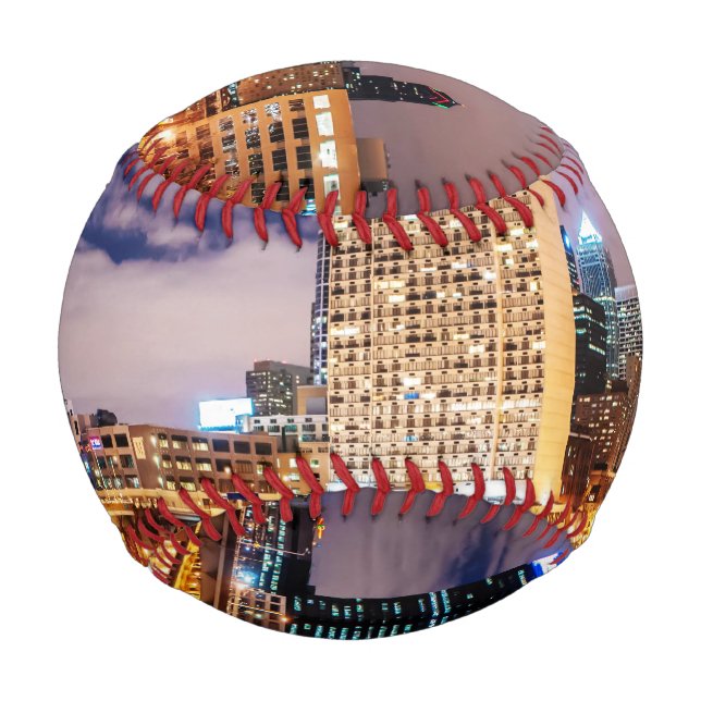 Pelota De Béisbol Skyline Philadelphia (Anverso)