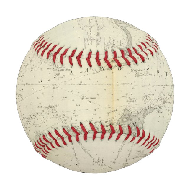 Pelota De Béisbol Sonido de Isla de Fisher (Anverso)