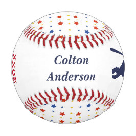 Pelota De Béisbol Stars MVP Keepsake Personalizado