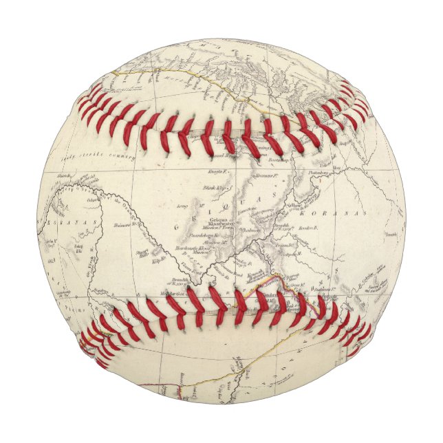 Pelota De Béisbol Sudáfrica (Anverso)