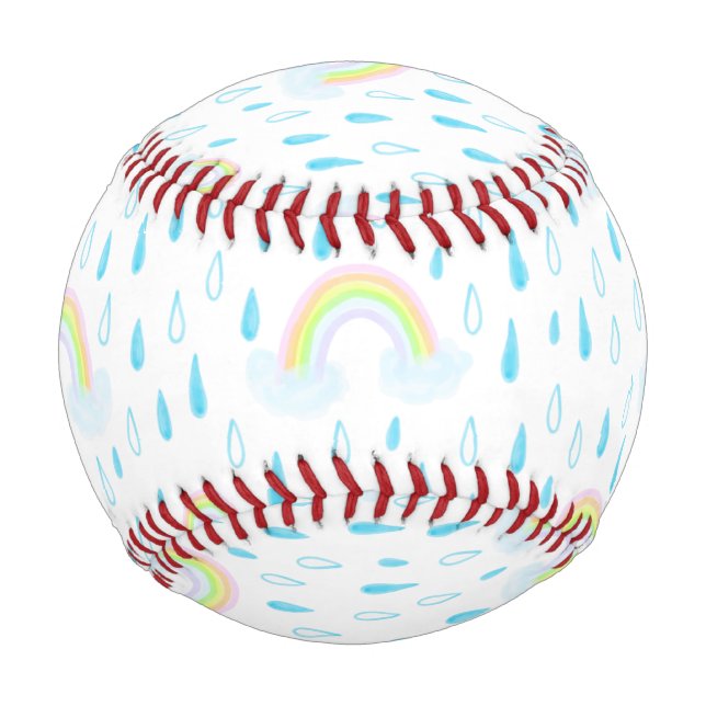 Pelota De Béisbol Sueños del arcoiris (Anverso)