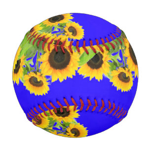 Pelota De Béisbol Sunflowers - Ucrania, bandera ucraniana, Libertad 