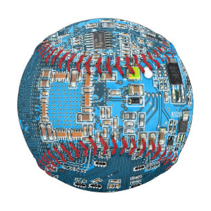 Pelota De Béisbol Tarjeta de circuito azul PCB del conjunto del circ