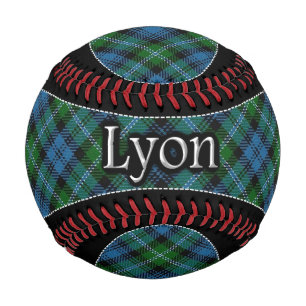 Pelota De Béisbol Tartan Sueño Escocés Clan Lyon