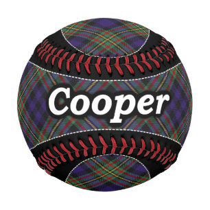 Pelota De Béisbol Tartan Sueño Escocés Clan McClelland MacLellan