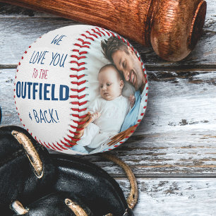 Pelota De Béisbol Te quiero hasta la foto del jardín exterior de cue