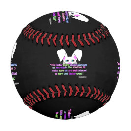Pelota De Béisbol Te Veo, Béisbol Conejo De Pascua