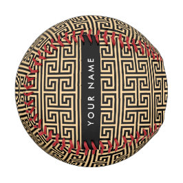 Pelota De Béisbol Tecla de lucioperca griega H Brown, su nombre, per