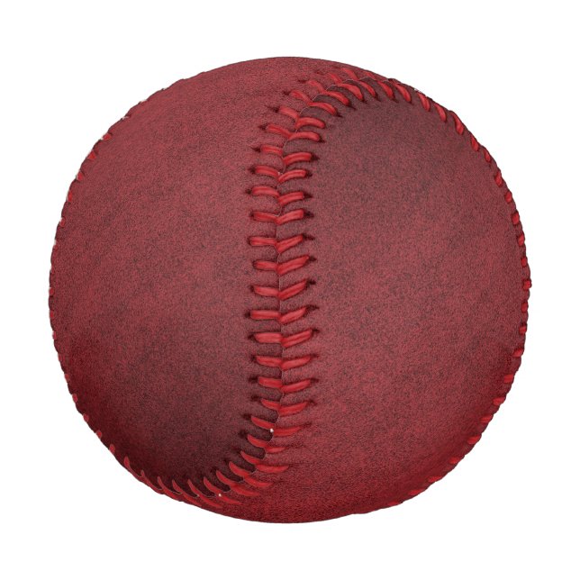Pelota De Béisbol tela ante de color rojo burdeos (Angular)