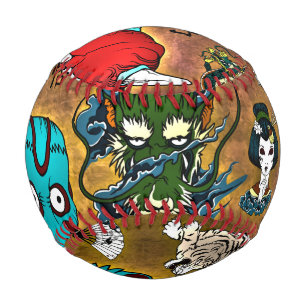 Pelota De Béisbol Tema japonés