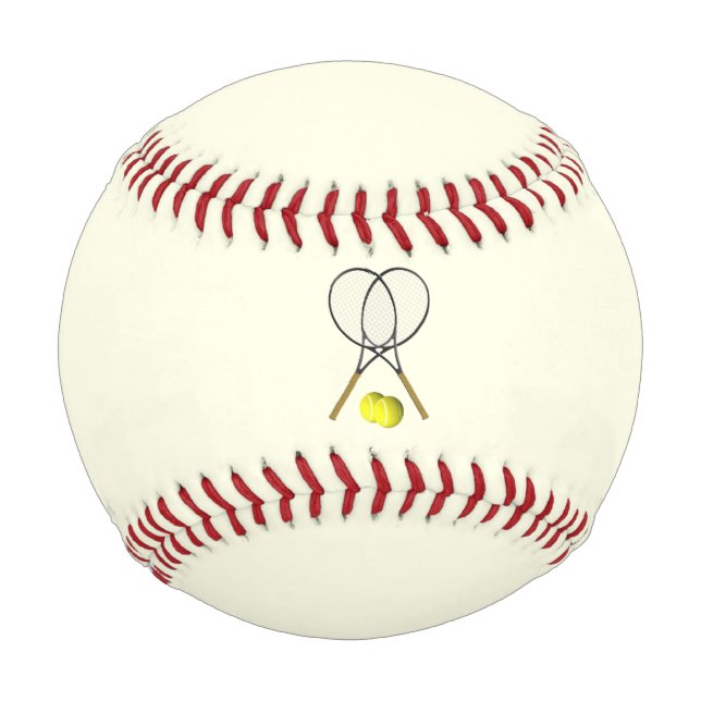 Pelota De Béisbol Tennis Doubles Cream (Anverso)
