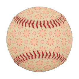 Pelota De Béisbol Terracotta naranja y arena beige delicada margarit
