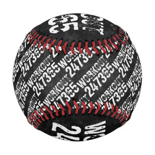 Pelota De Béisbol Texto desgastado y raspado Workout 247365 vintage