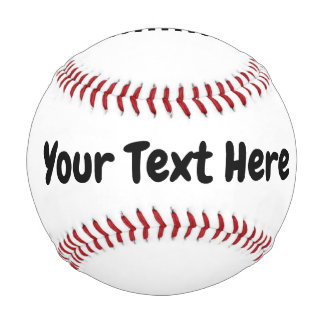 Pelota De Béisbol Texto personalizado