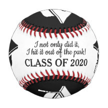 texto personalizado Béisbol de graduación