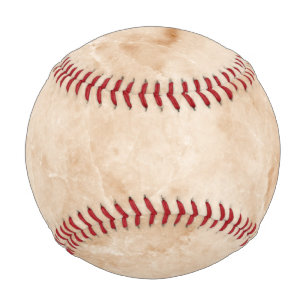 Pelota De Béisbol Textura de mármol cremoso