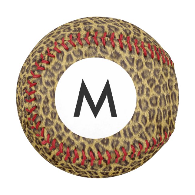 Pelota De Béisbol Textura de Piel monográfica (Anverso izquierdo)