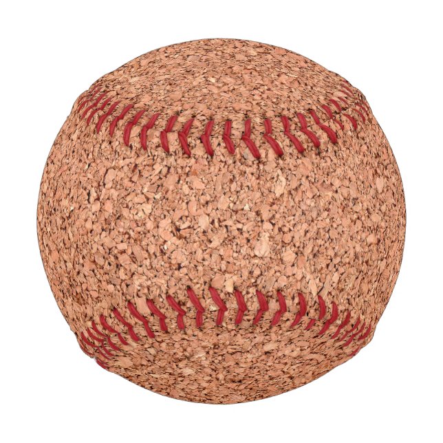 Pelota De Béisbol Textura del tablero de corcho (Reverso)
