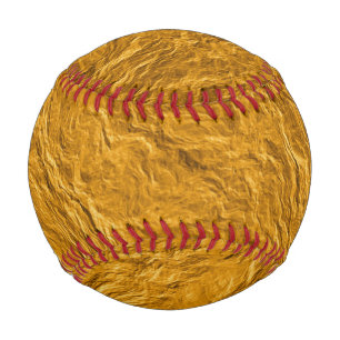 Pelota De Béisbol Textura dorada