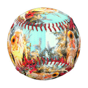 Pelota De Béisbol Thunder_Cove alegre navidad ángeles de navidad pre