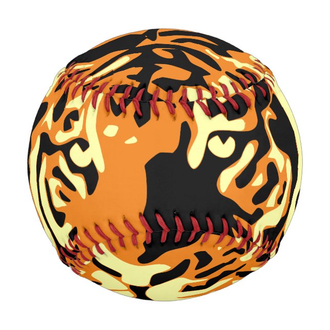 Pelota De Béisbol Tigre (Anverso)