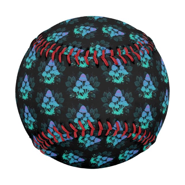 Pelota De Béisbol Toadstools in Bushes (Anverso)