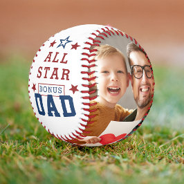 Pelota De Béisbol Todo Estelar Bonus Papá Día del Padre 2 Fotos