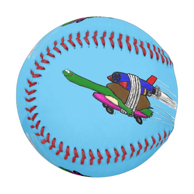 Pelota De Béisbol Tortuga voladora (Anverso izquierdo)