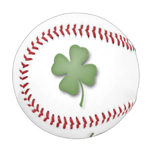 Pelota De Béisbol Trama de cuatro hojas