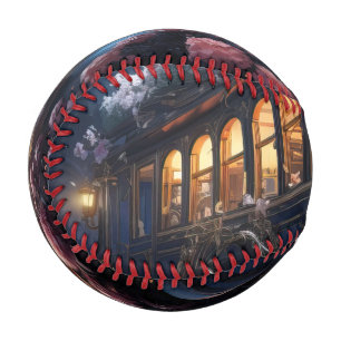 Pelota De Béisbol Trayecto en tren de Hauned Béisbol Stocking Stuffe
