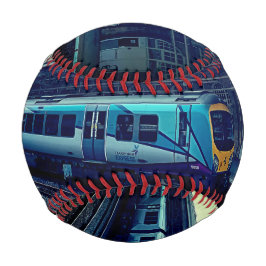 Pelota De Béisbol Tren azul claro