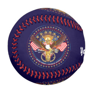 Pelota De Béisbol Tributo a veteranos discapacitados de béisbol Pri
