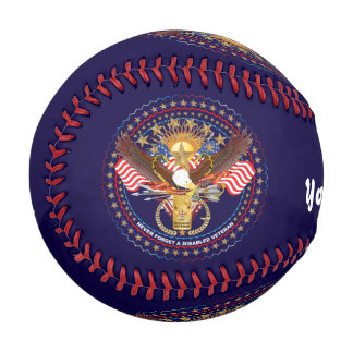 Pelota De Béisbol Tributo a veteranos discapacitados de béisbol Prim