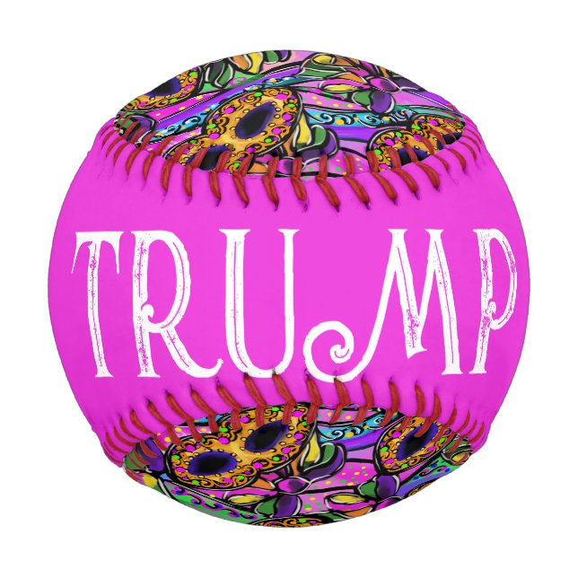 PELOTA DE BÉISBOL TRUMP 2024 (Reverso)