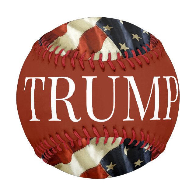 PELOTA DE BÉISBOL TRUMP 2024 (Reverso)