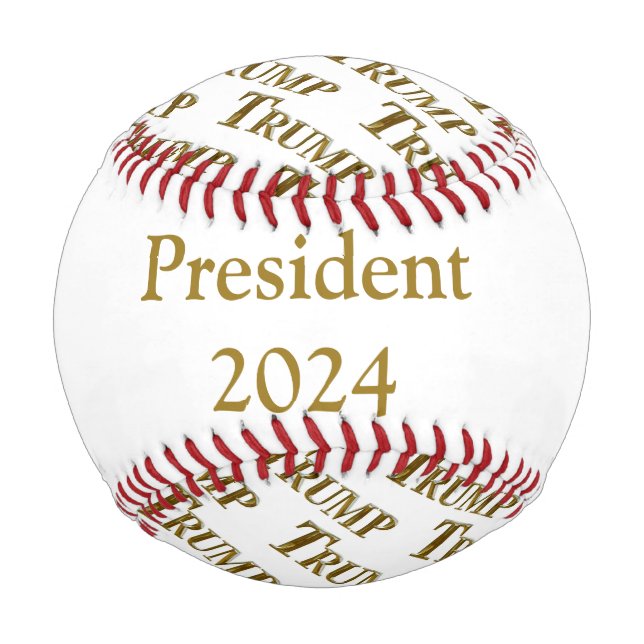 PELOTA DE BÉISBOL TRUMP 2024 (Anverso)