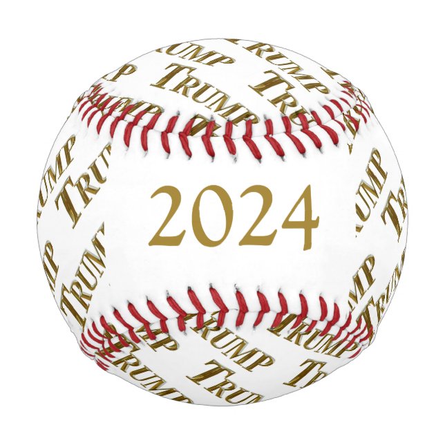 PELOTA DE BÉISBOL TRUMP 2024 (Anverso)