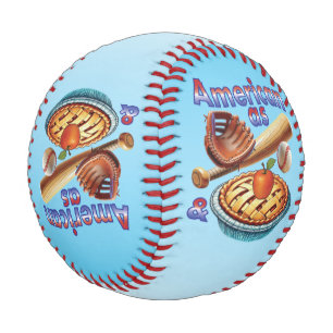 Pelota De Béisbol Un americano divertido como el béisbol y el Apple 
