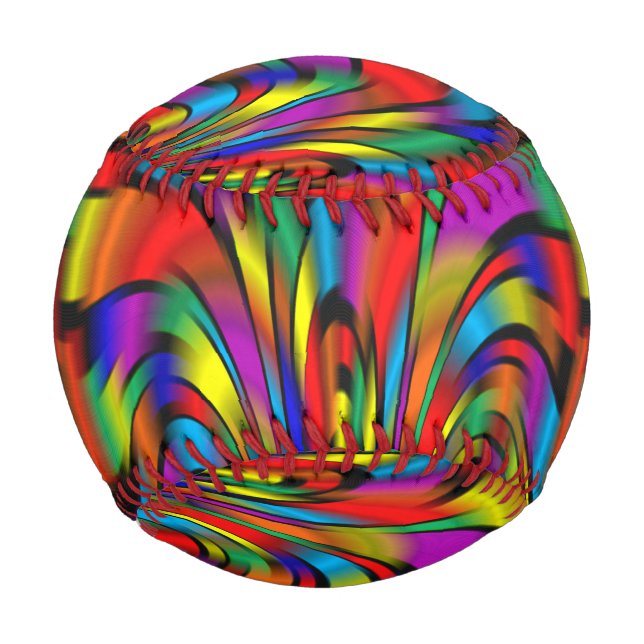 Pelota De Béisbol Un Béisbol de Integración Colorida (Anverso)