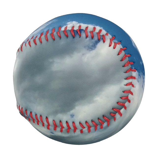 Pelota De Béisbol Un recubrimiento de nubes (Anverso derecho)