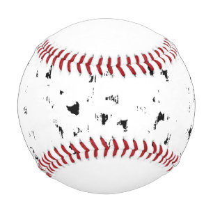 Pelota De Béisbol una foto en blanco y negro de gotas de lluvia