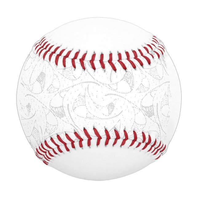 Pelota De Béisbol una foto en blanco y negro de una persona sostenie (Anverso)