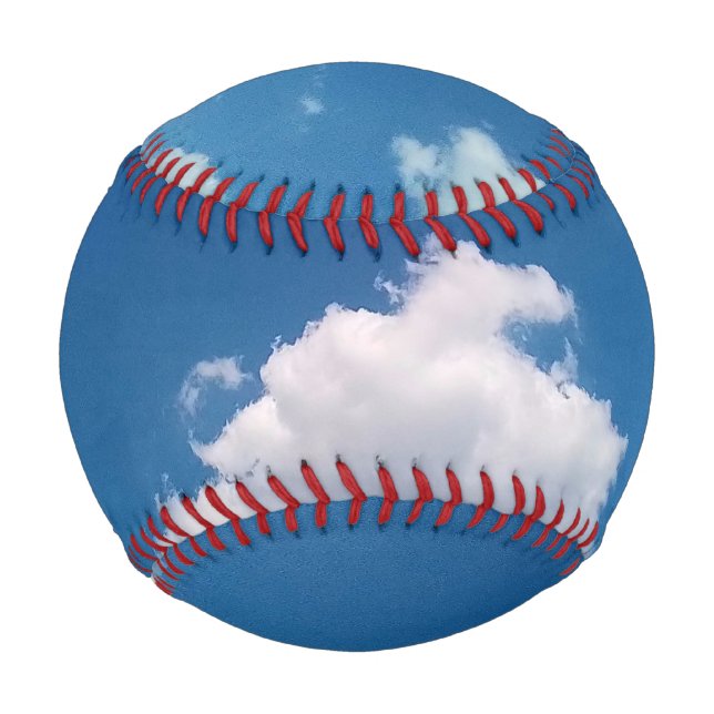 Pelota De Béisbol Una nube simple (Anverso)