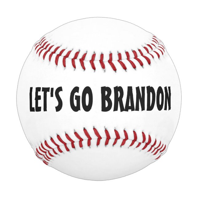 Pelota De Béisbol VAMOS A BRANDON Baseballs (Reverso)